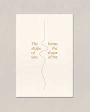Shape of You Card