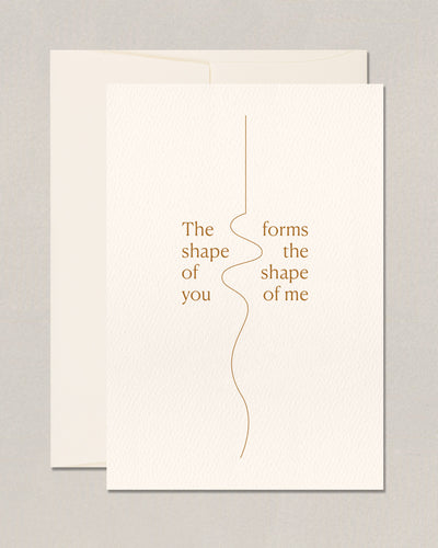 Shape of You Card